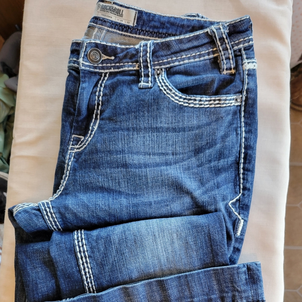 Rock and Roll Denim midrise flare